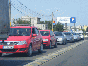 Coloane de autovehicule pe DN 6, în judeţul Giurgiu